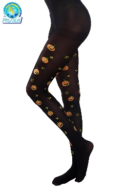 CALZE COLLANT STAMPA ZUCCHE DONNA